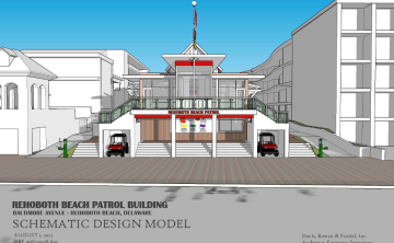 Concept drawing for Rehoboth Beach Patrol