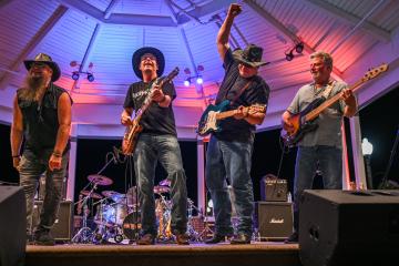 High Noon band performing in Rehoboth Beach 2023